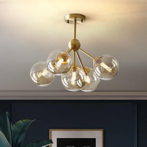 Avior Copper Ceiling Chandelier